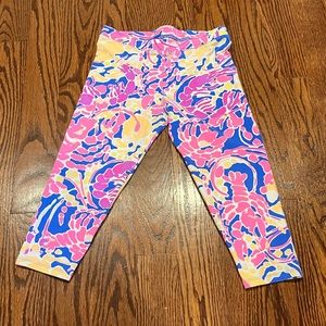 Lily Pulitzer leggings EUC